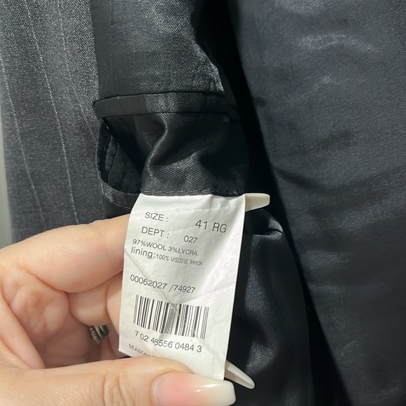 Brooks Brothers 346 Pinstripe Men's Blazer - Picture 11 of 14